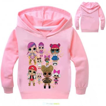 LOL Doll Hoodie Hooded Sweatshirt | Toy Game Shop