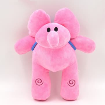 Pocoyo Elly Elephant Soft Plush Stuffed Doll