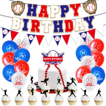 Baseball Birthday Party Decoration Mega Pack Theme