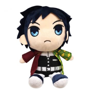 Bandai Demon Slayer Kimetsu no Yaiba Chibi Plush - Giyu Tomioka