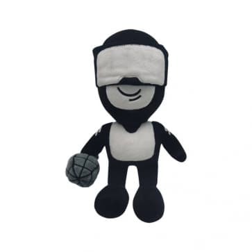 Friday Night Funkin Tankman with Microphone Plush