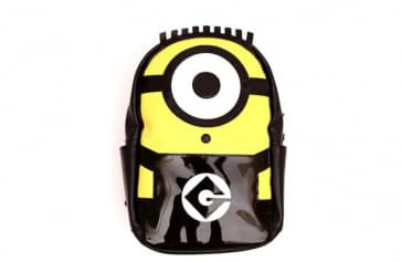 PU Leather Minion Backpack Rucksack