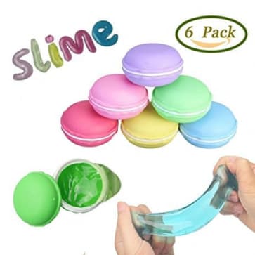 Box of 6 Macarons With Slime
