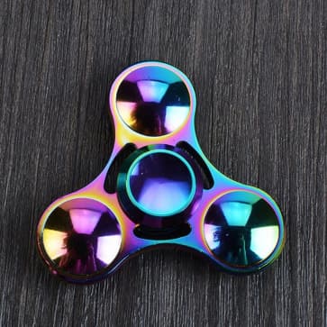 Lzada Colorful Titanium Alloy Rainbow Fidget Hand Finger Spinner