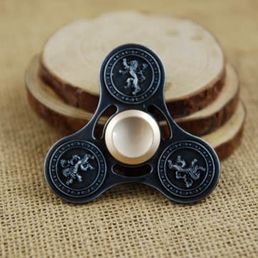 Coat of Arms Lion Cresh Metal Fidget Spiner