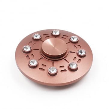 UFO Bling Jewel Studded Fidget Spinner