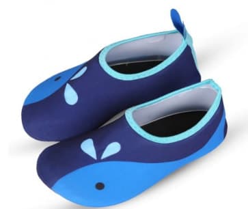 Kids Water Shoes Barefoot Quick Dry Aqua Socks - Whale