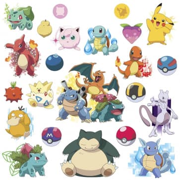 Pokemon Go Wall Decals Stickers