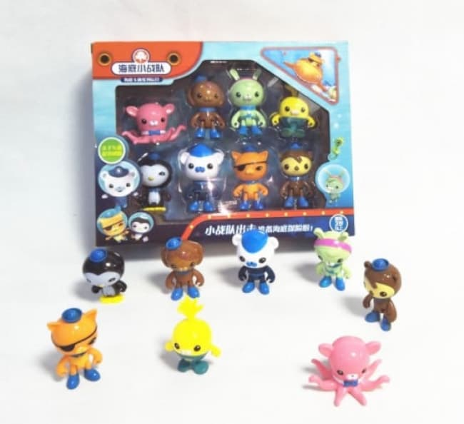 Octonauts Action Figures Octo Crew 8 Figure Pack Toy Game Shop
