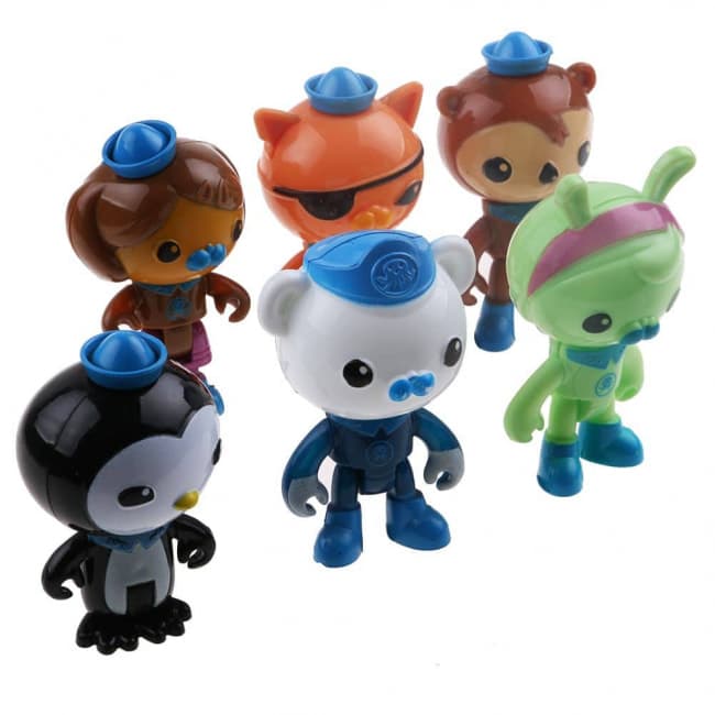 Octonauts 6Figure OctoPack Toy Game Shop