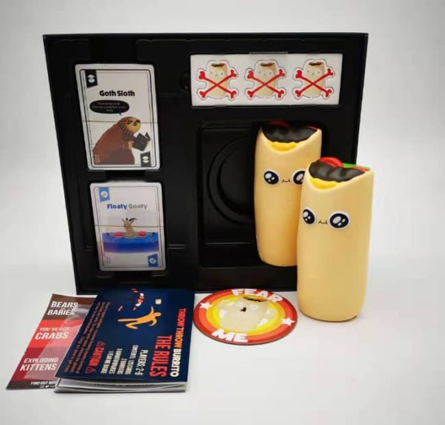 Throw Throw Burrito Card Game Toy Game Shop