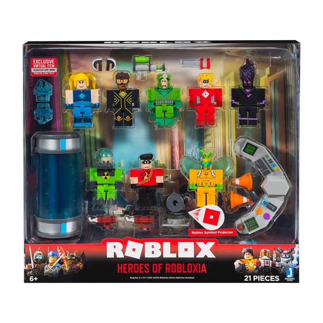 Roblox Heroes Of Robloxia Playset Toy Game Shop - roblox heroes