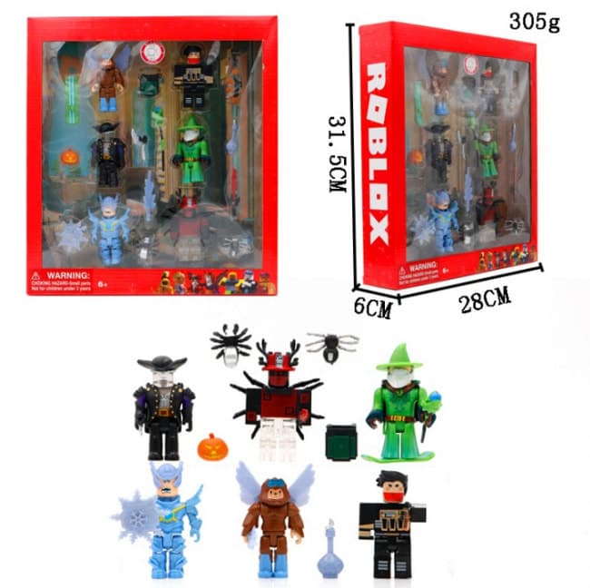 Roblox Headless Horseman Figure 6 Pack Toy Game Shop - 6 pack roblox