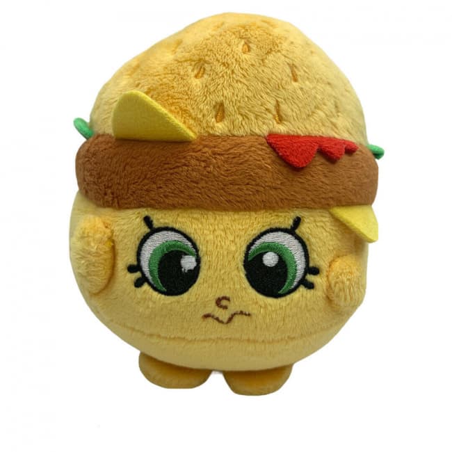 Shopkins Cheezey B Hamburger Burger 7 Inch Plush Toy Game Shop