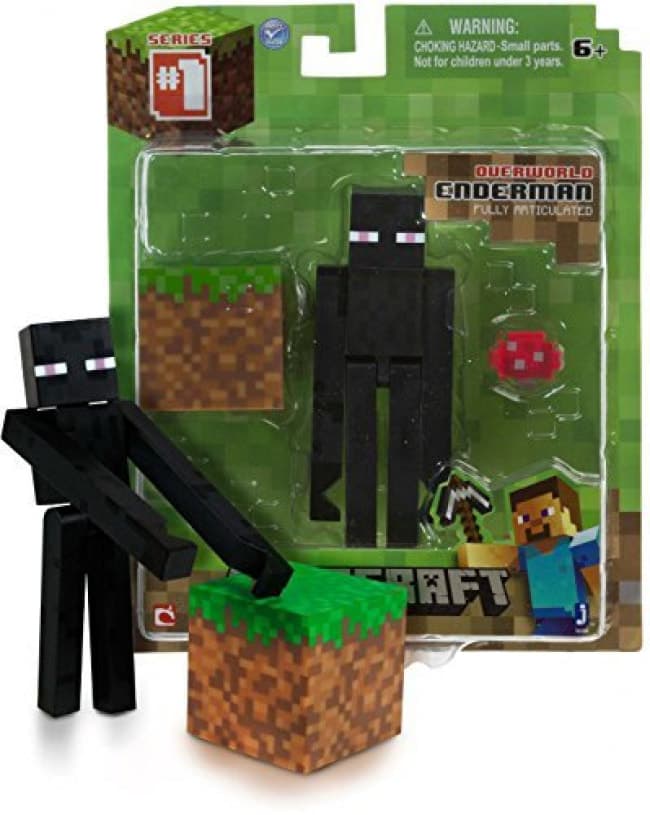 Minecraft Enderman Action Figure Overworld | Toy Game Shop