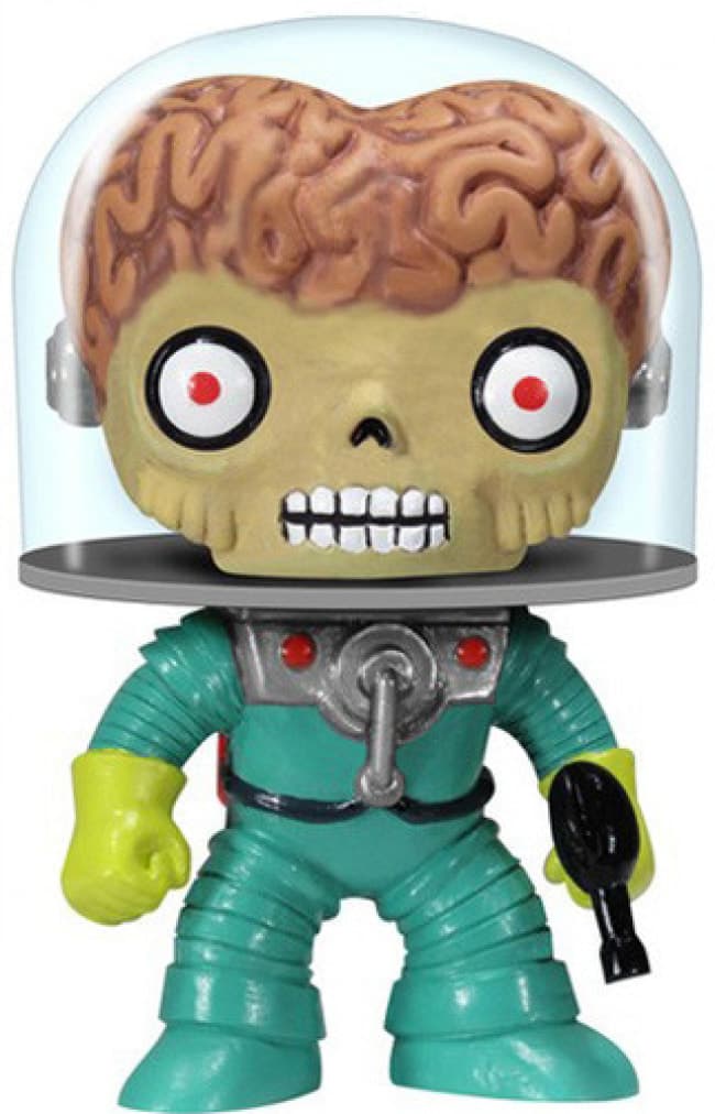 Funko Pop Martian Mars Attacks Vinyl Figure 01 Toy Game Shop