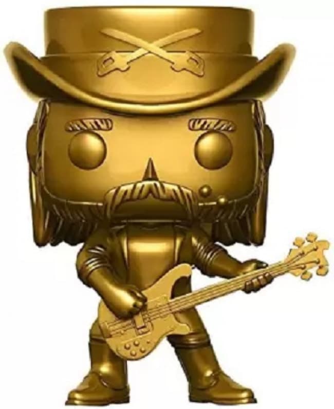 Funko Pop Rocks Motorhead Lemmy Kilmister #49 Gold Edition | Toy Game Shop