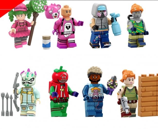 Lego Brick Fortnite Skins Complete Collection | Toy Game Shop