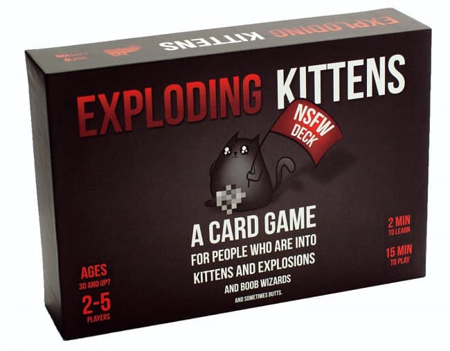 Exploding Kittens Nsfw Deck Toy Game Shop