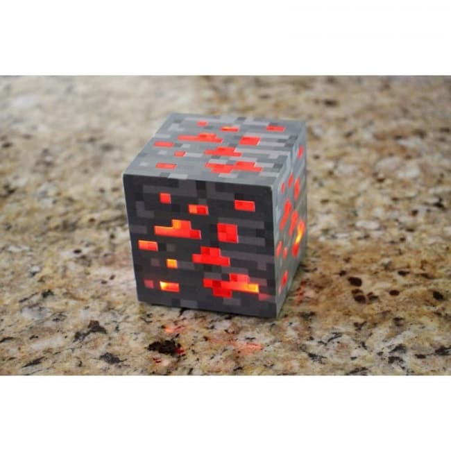 Minecraft Light Up Redstone Ore Toy Game Shop