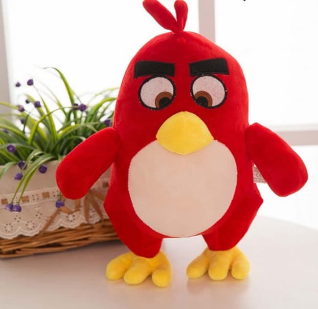 Angry Birds Red Bird Plush Stuffed Toy 35cm 14 inches | Toy Game Shop