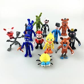 Five Nights at Freddy's Complete 12 pc Action Figures Set Toys