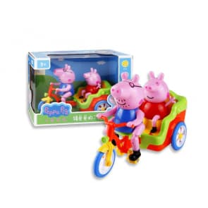 Peppa Pig Daddy Pig and Mummy Pig Bike Set