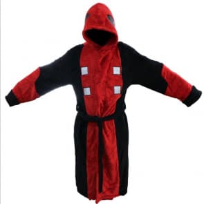 Deadpool Deluxe Adult Hooded Terry Bath Robe