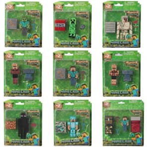 Minecraft Series 1 and Series 2, Complete 8 Pack Collection