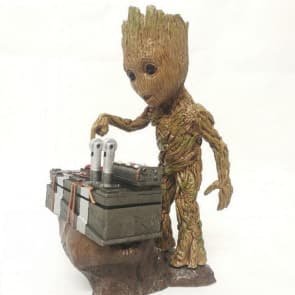 6" Groot Guardians of the Galaxy Vol. 2 Push Bomb Button Figure