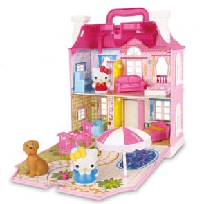 Hello Kitty Folding House Playset