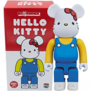 Medicom Hello Kitty Blue Overall Ver. 400% Bearbrick Figure