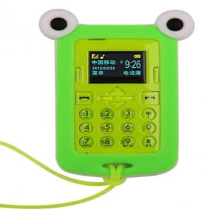 Kids Smallest Card Cellphone Frog Shape