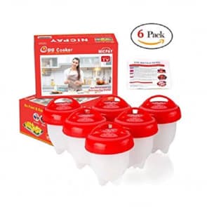Egglettes Egg Cooker - Hard Boiled Eggs without the Shell