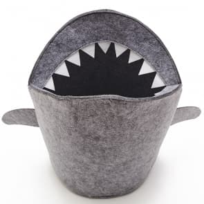 Felt Storage Basket Shark Shaped Basket Organizer