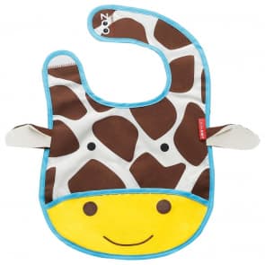 Skip Hop Zoo Tuck-Away Baby Bib Giraffe