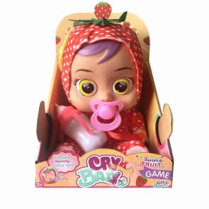 Cry Babies Tutti Frutti Ella The Strawberry Baby Doll