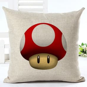 Super Mario 45x45cm Cushion – Mushroom
