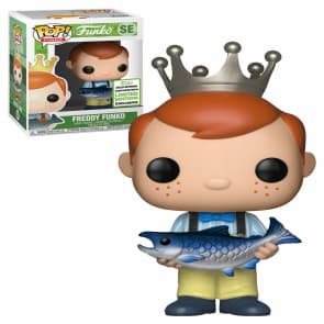Funko Pop Freddy Funko Holding Fish - Yellow Pants Spring Convention