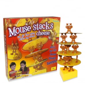 Mouse Stacks Cheese Tower Game