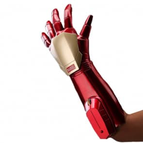 The Avengers Iron Man Stark Gauntlet Glove LED with Laser Cosplay