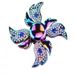 Angel Wings Bling Crystal Fidget Spinner