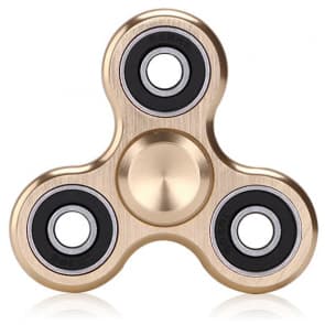 Gorilla Spinners - Fidget Spinner Toy with High Speed Steel Bearing – Shiny Gold