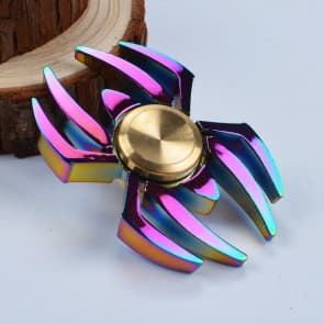 Rainbow Spider Shape Fidget Spinner