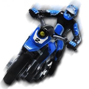 Remote Control Stunt Motorbike