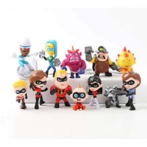 The Incredibles 2 Action Figures 12-Pack Full Set