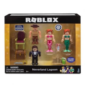 Roblox Neverland Lagoon 9pc Character Figure Set