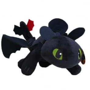 How to Train Your Dragon Toothless Night Fury Stuffed Animal Plush Doll Toy