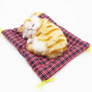 Perfect Petzzz Realistic Sleeping Breathing Cat Soft Toy