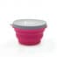 M Square Collapsible Food Grade Silicone Bowl With Lid